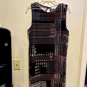 Adyson Parker Multicolor Geometric Midi Dress